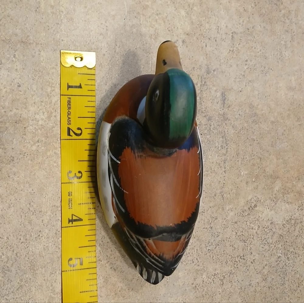 Vintage Ceramic Mallard Lint | Shoe Shine Brush